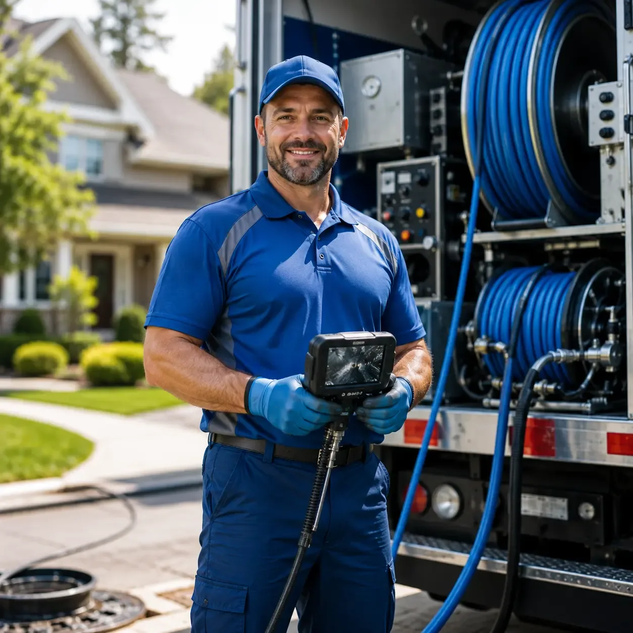 Local outdoor drain cleaning specialists in Albion, MI